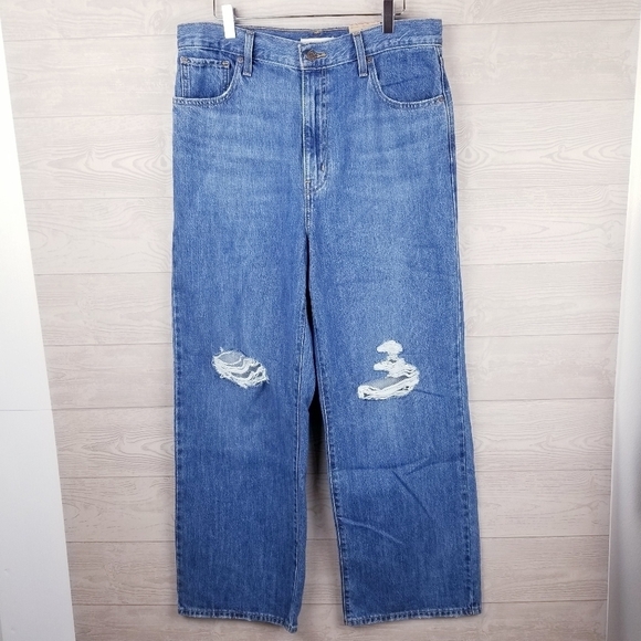 Levi's A00920007 High-Waisted Straight Jeans Women's size 31x29 - Picture 2 of 11